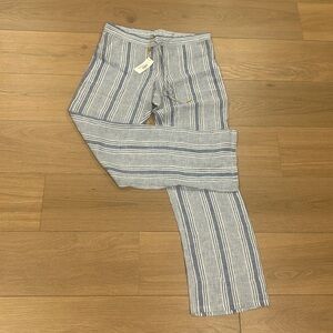 NWT Helen Jon Linen pant size S
